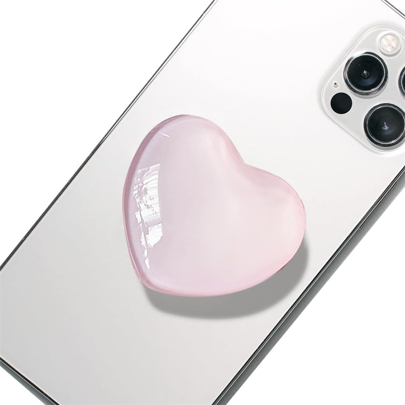 Tech Accessories Phone - Anel de dedo dobrável de cristal