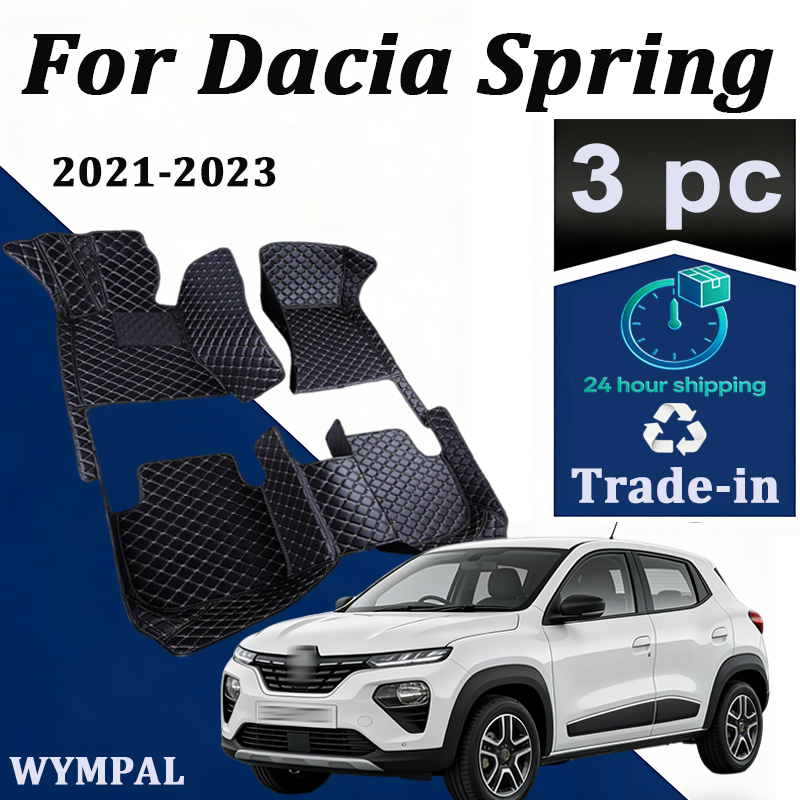 Tech Accessories Dacia - Esteiras impermeáveis do assoalho do carro,