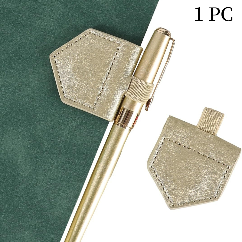 Pen Holder Magnetic - Marcadores de livros magnéticos de couro