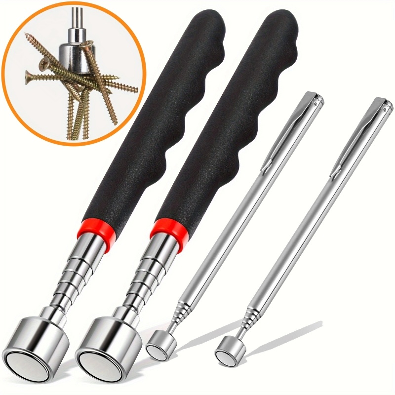 Pen Holder Magnetic - Ferramenta Magnética Telescópica Portátil, Caneta Magnética