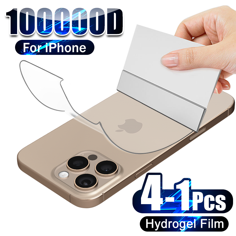 Tech Accessories Phone - Película de hidrogel traseira para iphone