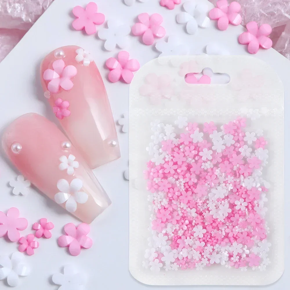 Trending Tech Accessories - 400 pçs flor acrílica 3d decorações