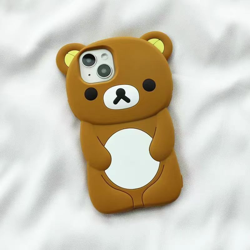 Tech Accessories Phone - Capa de Silicone Rilakkuma para Celular,