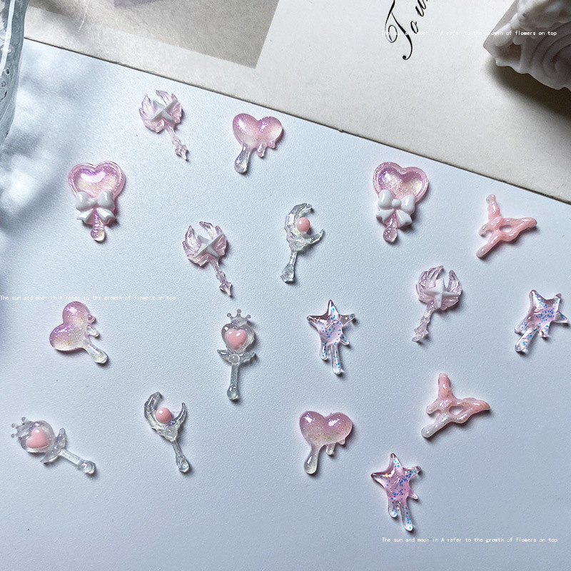 Trending Tech Accessories - 20 pçs 3d coreano kawaii rosa