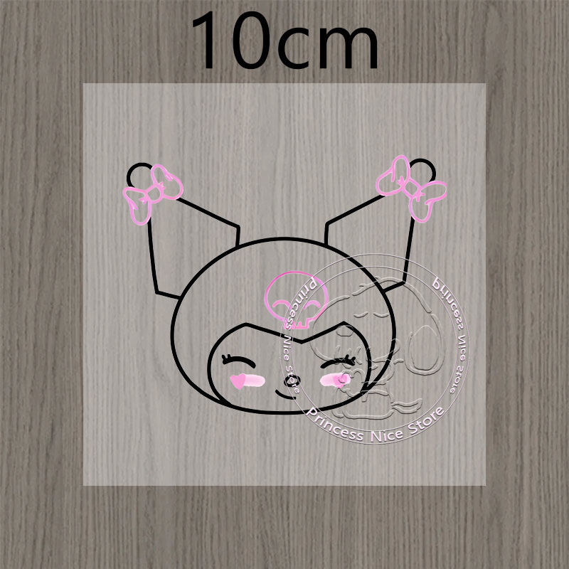 Adesivo Kawaii Kuromi para Car - Kawaii Tech Accessories avaliação e preço