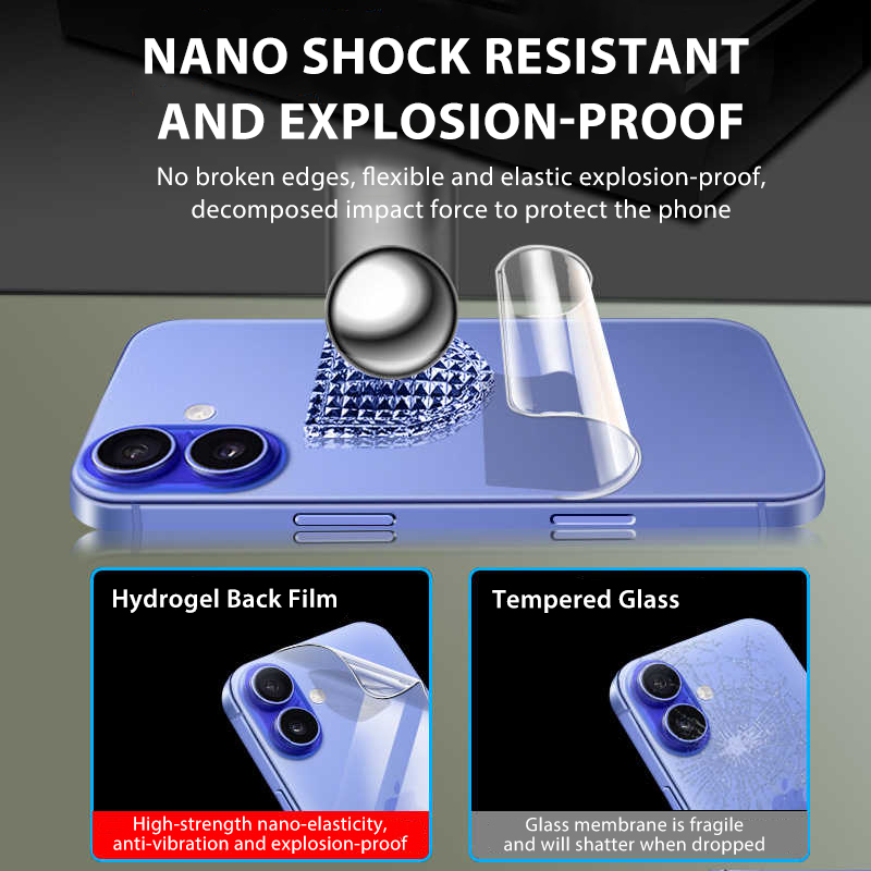 Película de hidrogel traseira  - Tech Accessories Phone avaliação e preço
