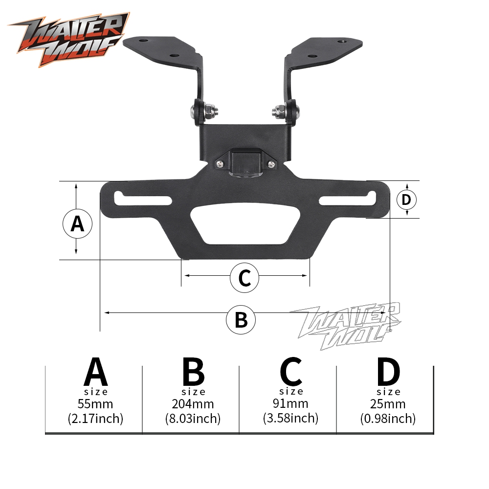 Suporte Traseiro de Placa de R - Tech Lighting Accessories avaliação e preço