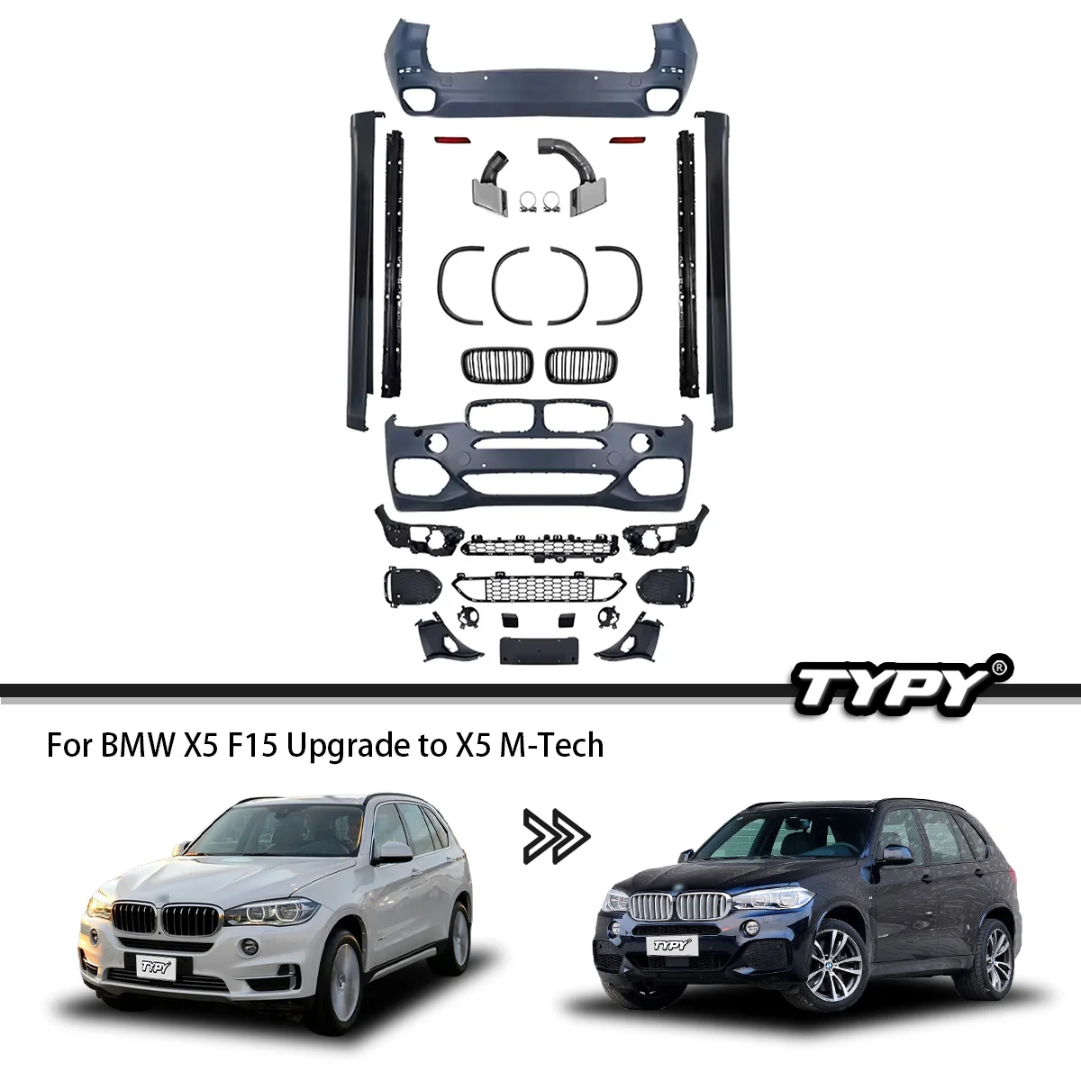 Kit de corpo para bmw x5 f15 2 - Tech Accessories Designer avaliação e preço