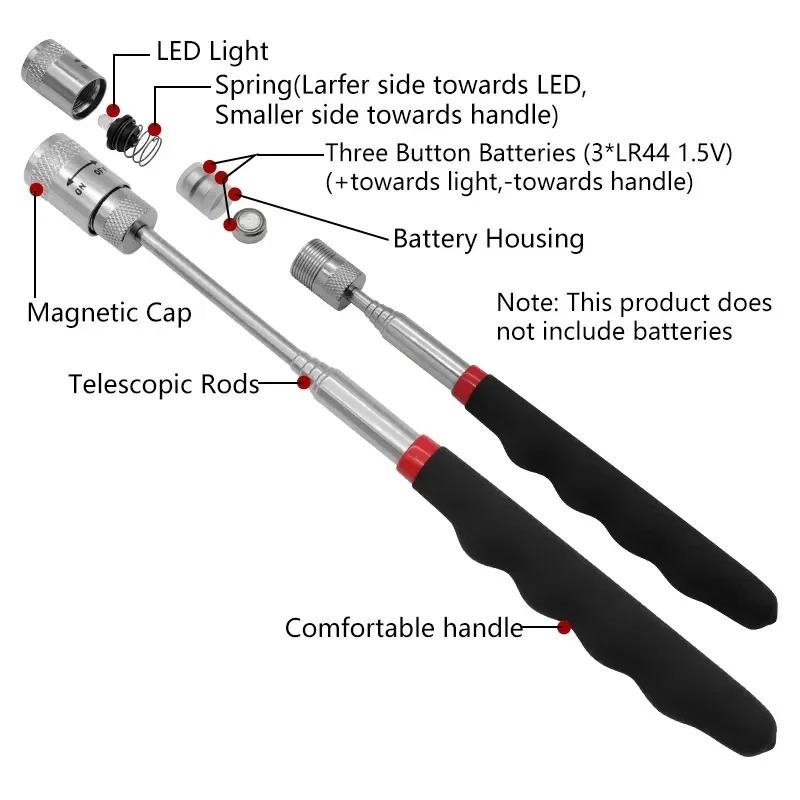 Caneta magnética telescópica c - Pen Holder Magnetic avaliação e preço