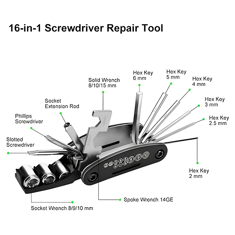 Kit de ferramentas de reparo d - Useful Tech Accessories avaliação e preço