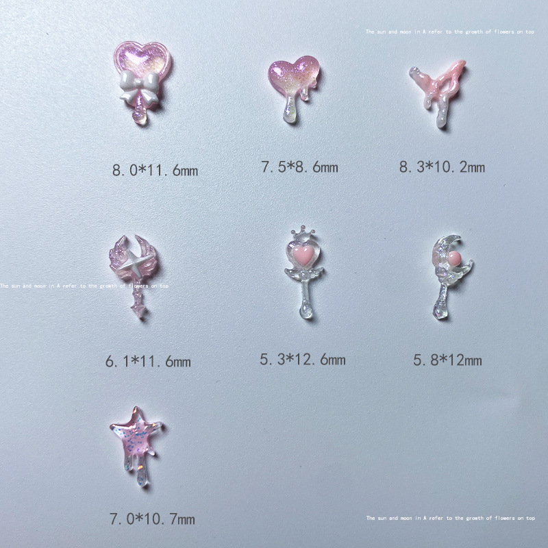 20 pçs 3d coreano kawaii rosa  - Trending Tech Accessories avaliação e preço
