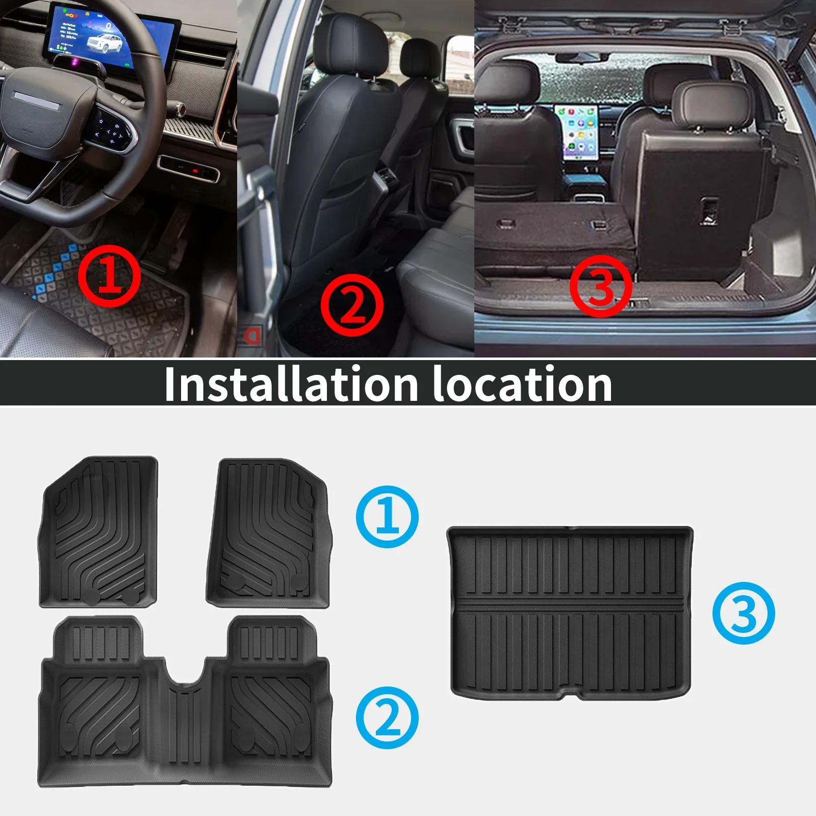 Tapetes de carro em TPE antide - Tech Accessories Dacia avaliação e preço