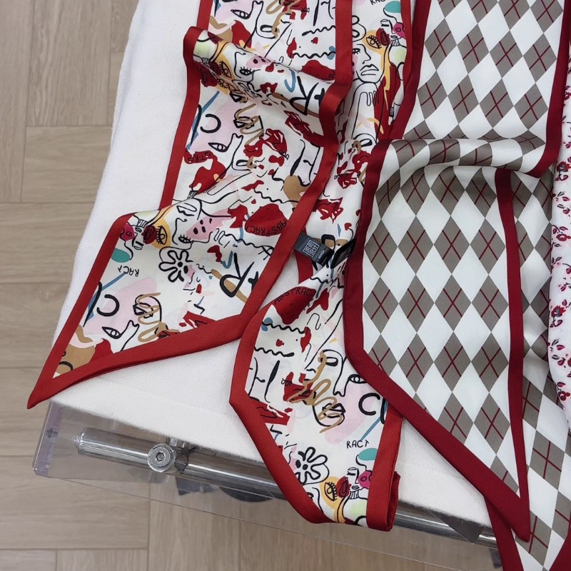 Lenço Floral Vermelho Feminino - Useful Tech Accessories avaliação e preço
